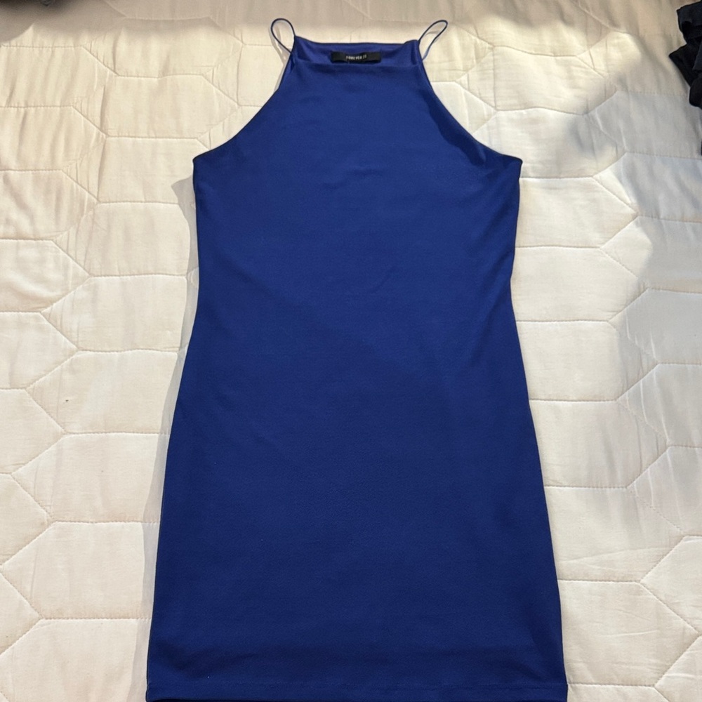 Forever 21  Halter Bodycon Mini Dress Sz XSmall